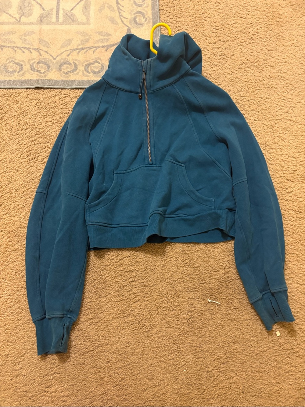 Blue Lululemon scuba hoodie size XS/S